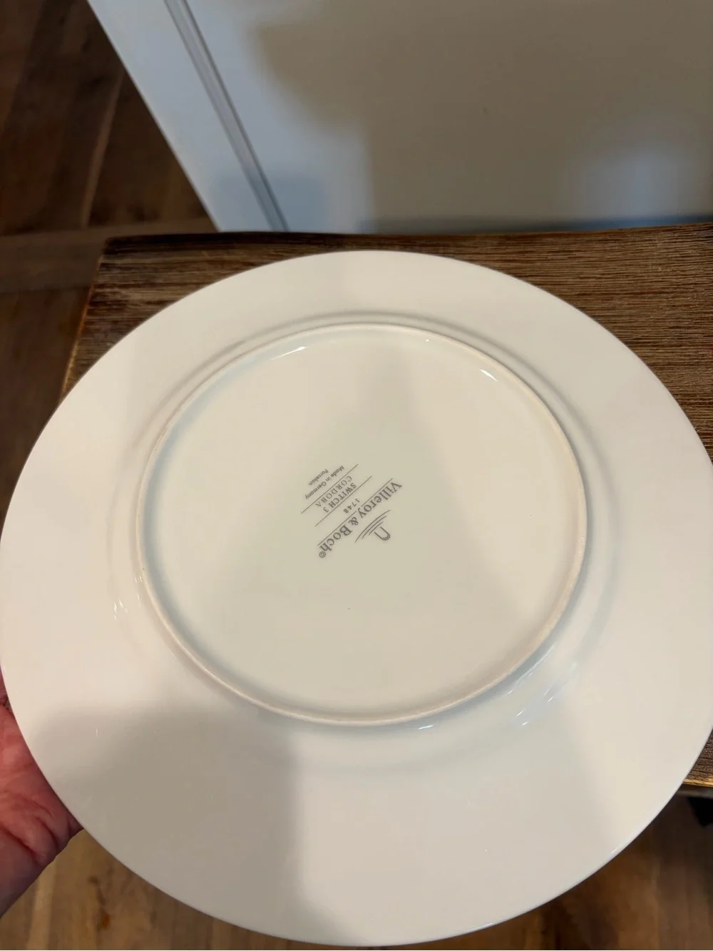 Switch 3/Cordoba Pattern by Villeroy & Boch. Porcelain Dinner Plate.